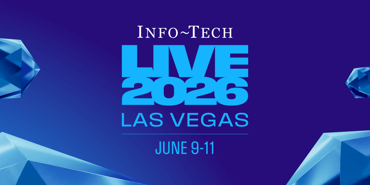 Identidad de Info-Tech LIVE 2026: The Bellagio, Las Vegas, del 9 al 11 de junio