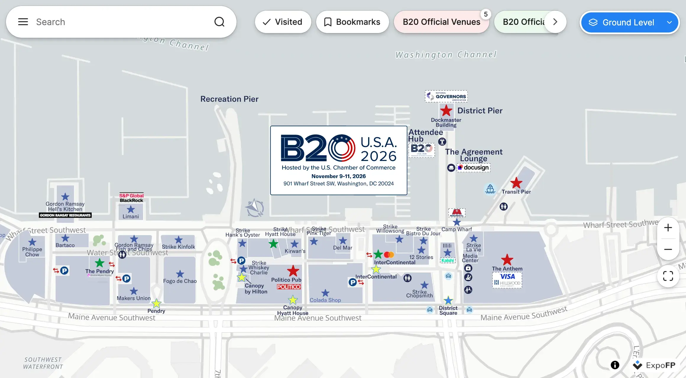 B20 USA 2026 floor plan preview