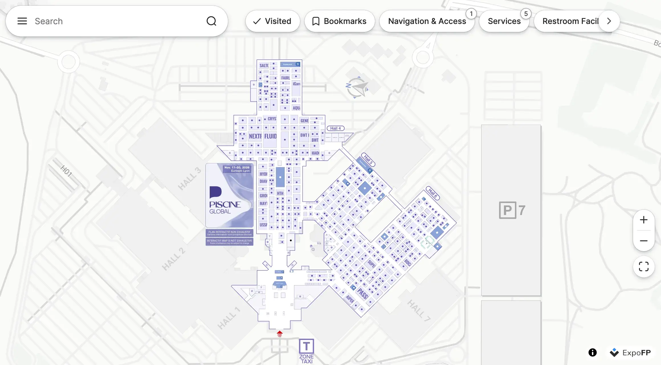 Piscine Global 2026 floor plan preview