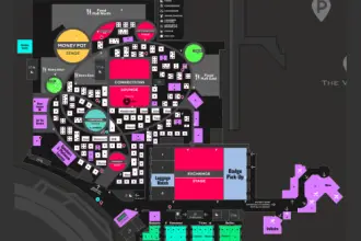 Money20/20 USA interactive floor plan