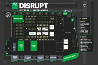 TechCrunch Disrupt 2025 interactive floor plan