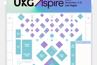 UKG Aspire 2025 interactive floor plan