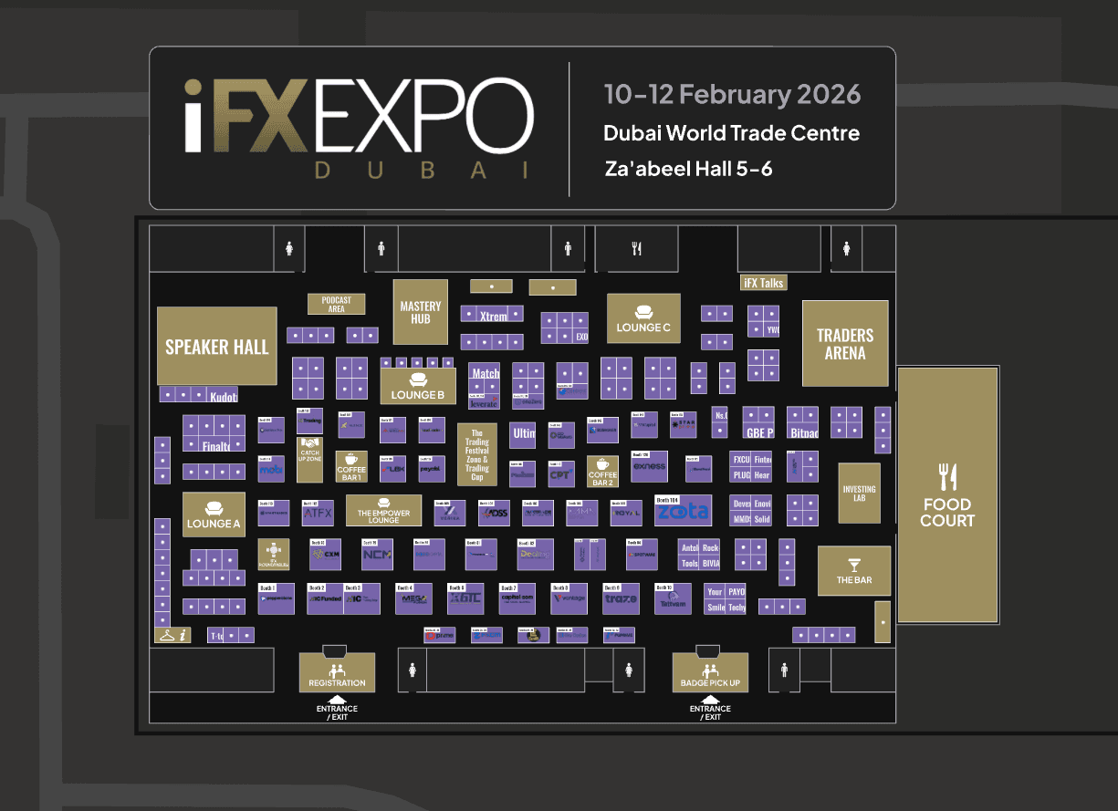 iFX EXPO Dubai 2026 main exhibit hall