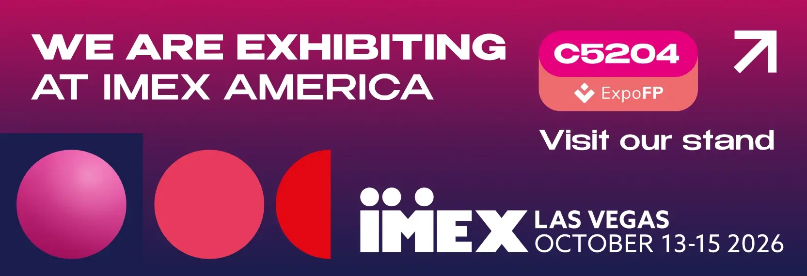 IMEX America 2026 – Las Vegas, October 13-15