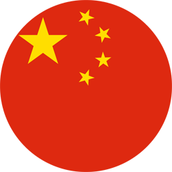 china flag round xs