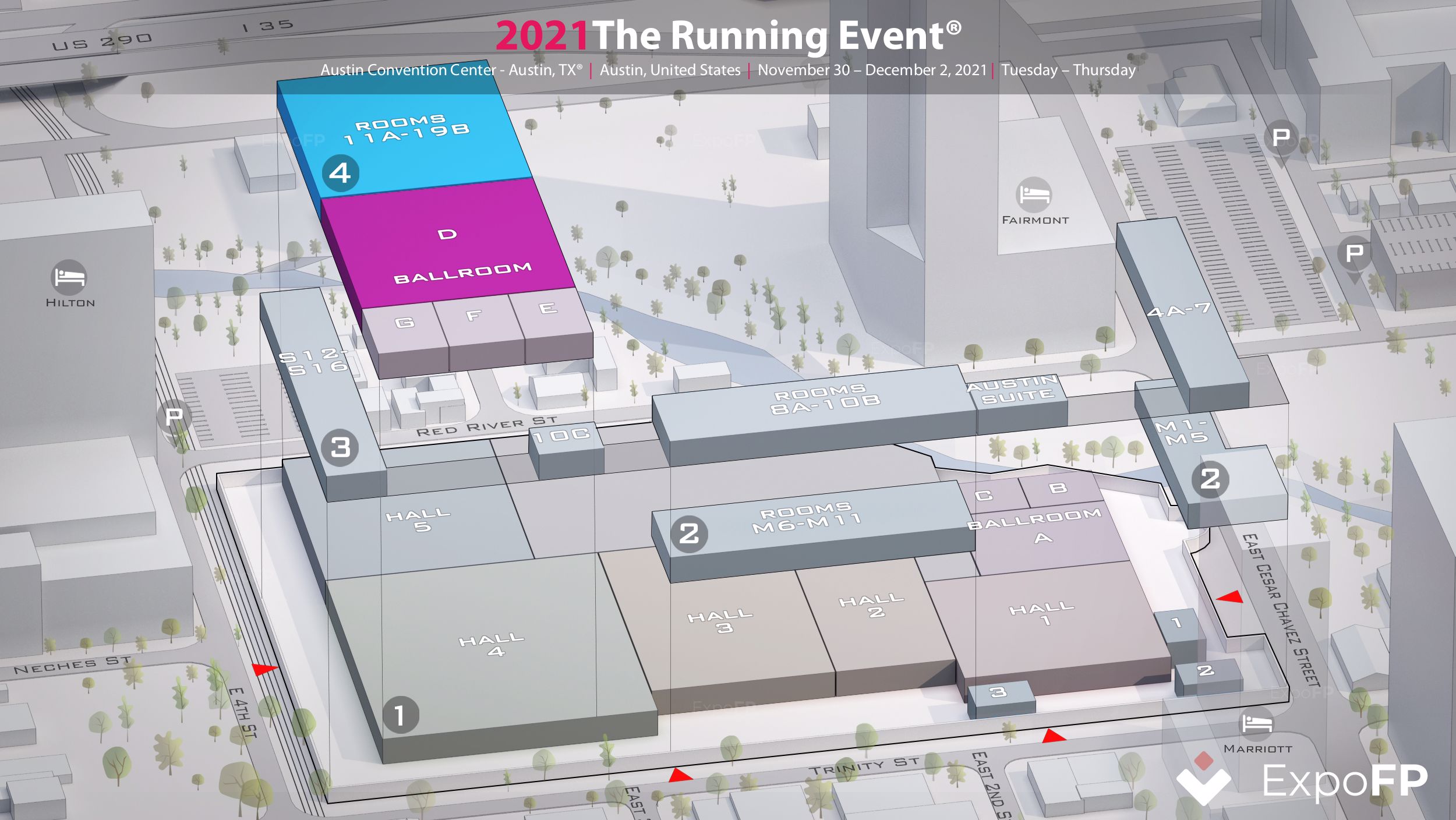 The Running Event 2021 in Austin Convention Center