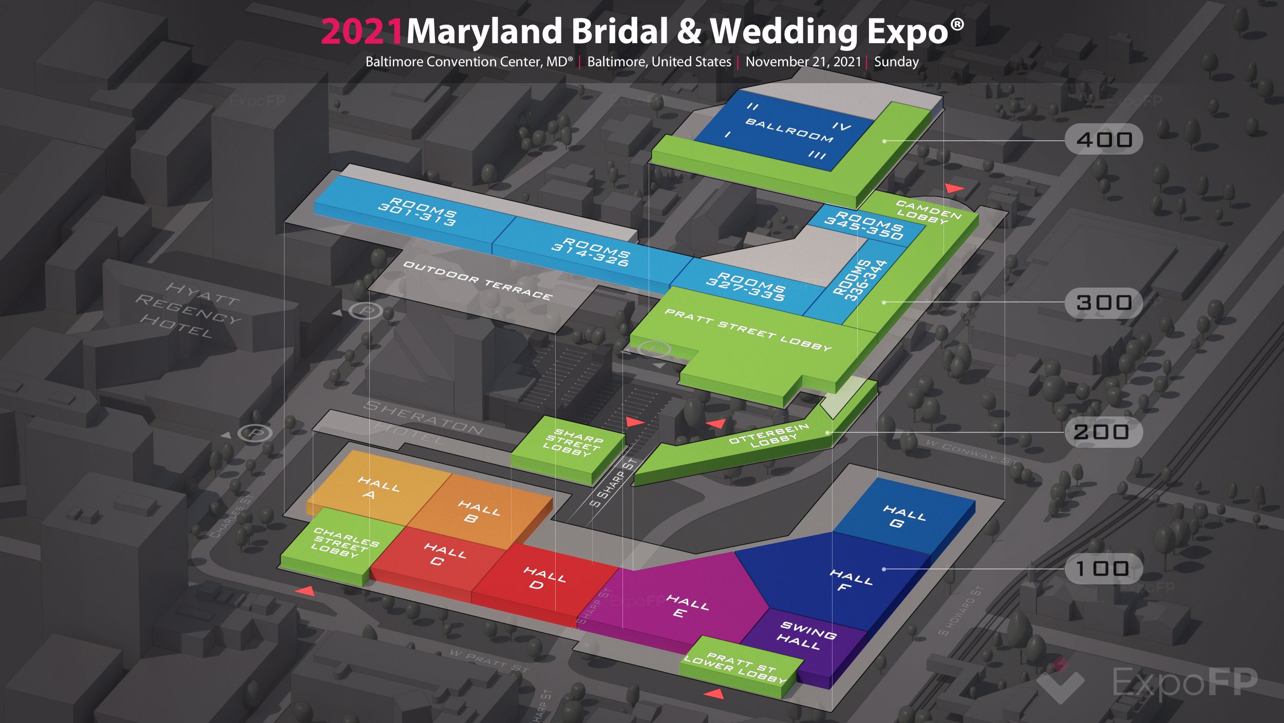Maryland Bridal & Wedding Expo 2021 in Baltimore Convention Center, MD