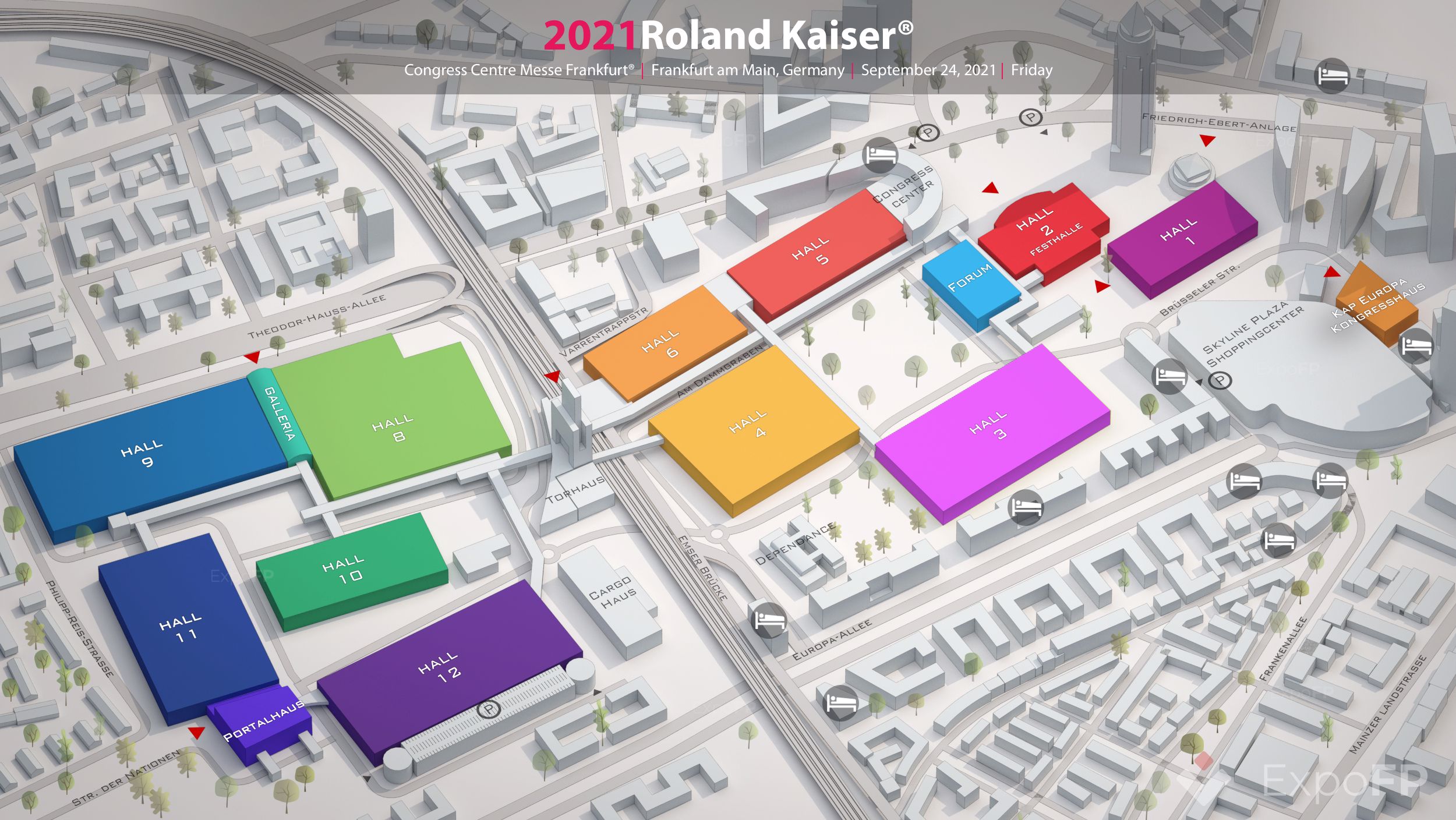Roland Kaiser 2021 in Congress Centre Messe Frankfurt