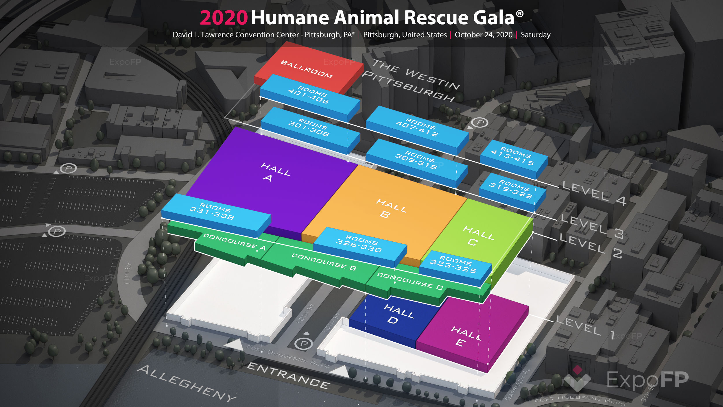 Humane Animal Rescue Gala 2020 in David L. Lawrence Convention Center -  Pittsburgh, PA