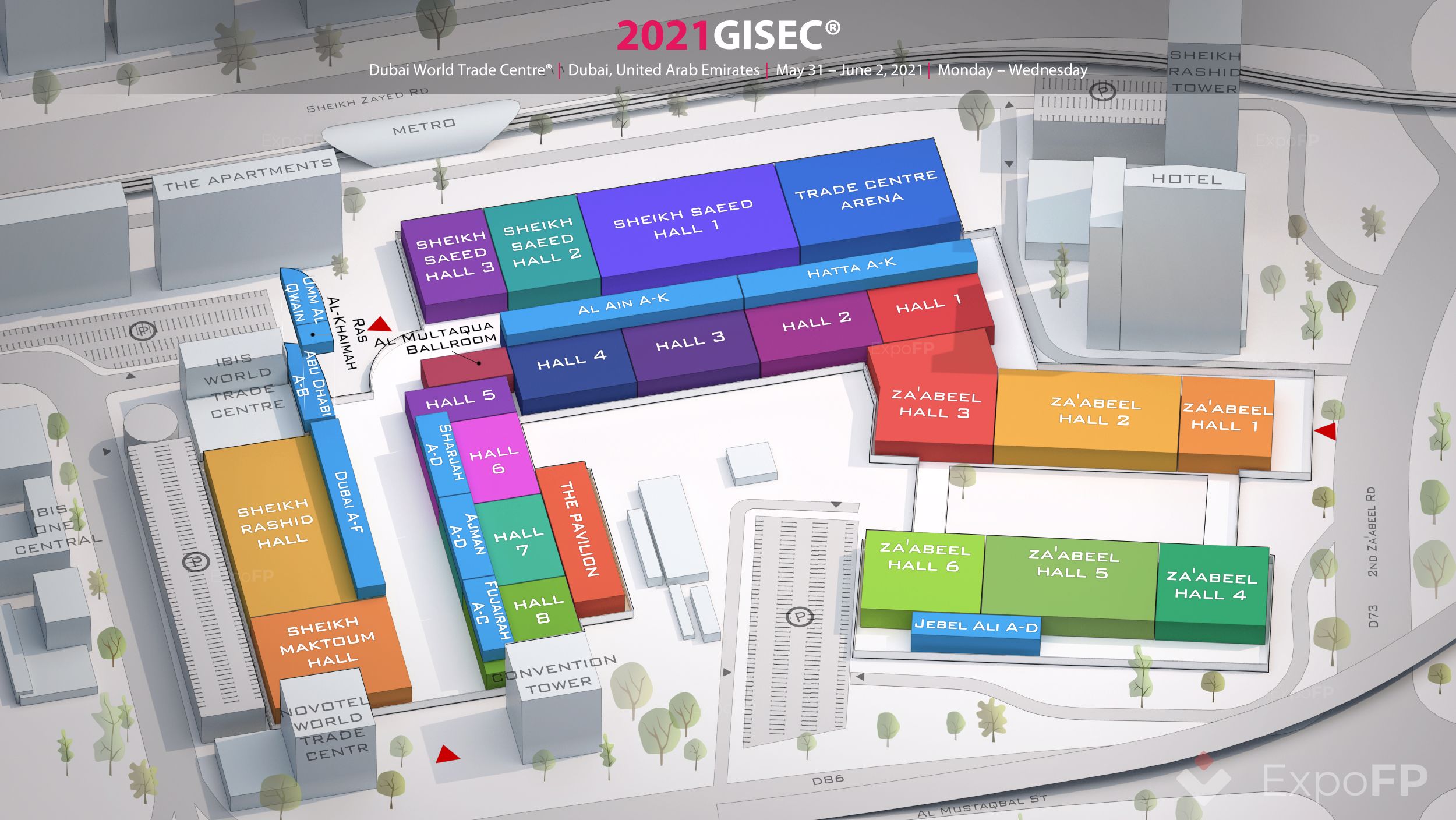 GISEC 2021 in Dubai World Trade Centre