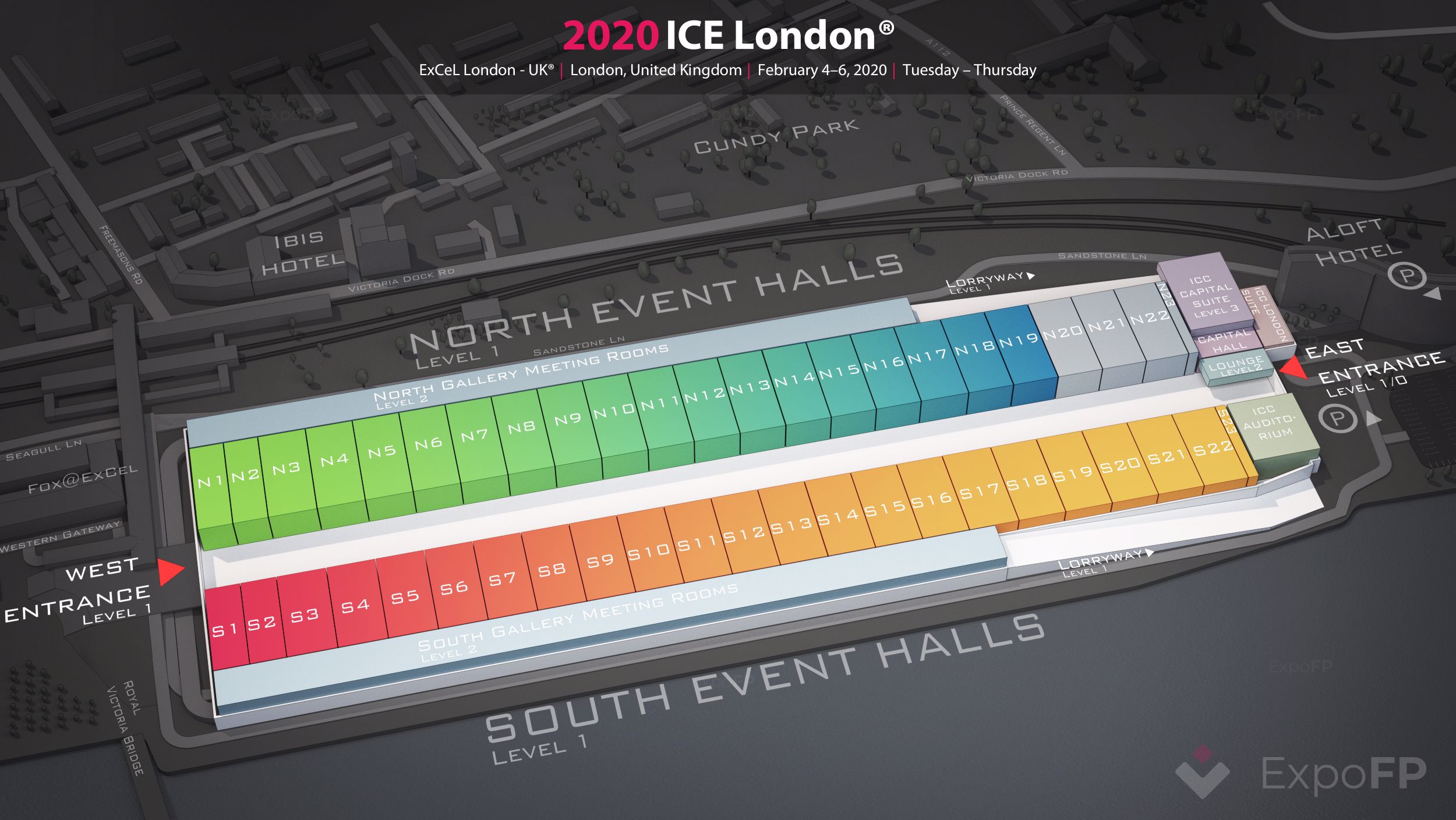 ICE London 2020 in ExCeL London UK