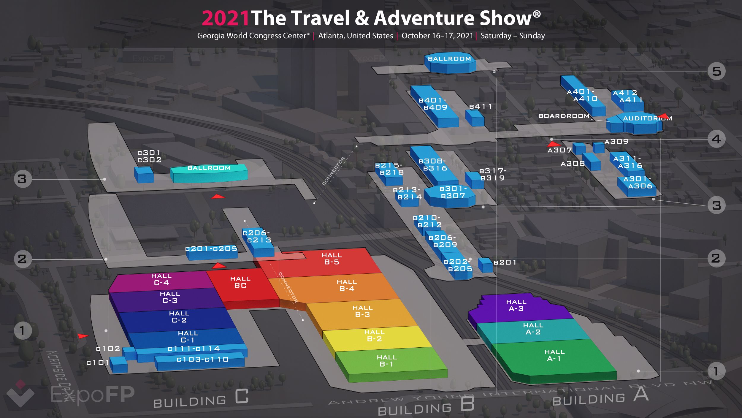 The Travel & Adventure Show 2021 in Georgia World Congress Center