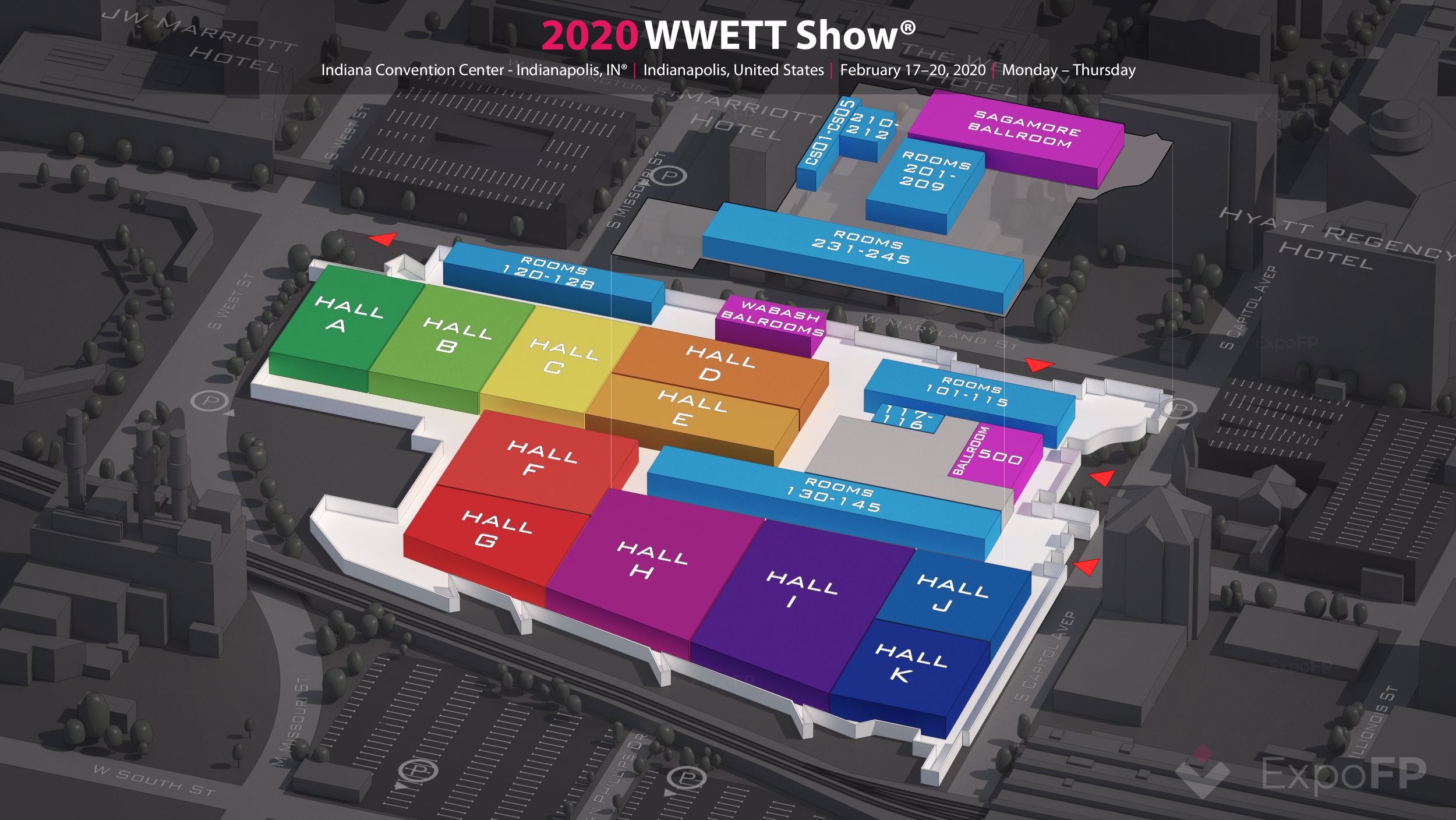 WWETT Show 2020 in Indiana Convention Center