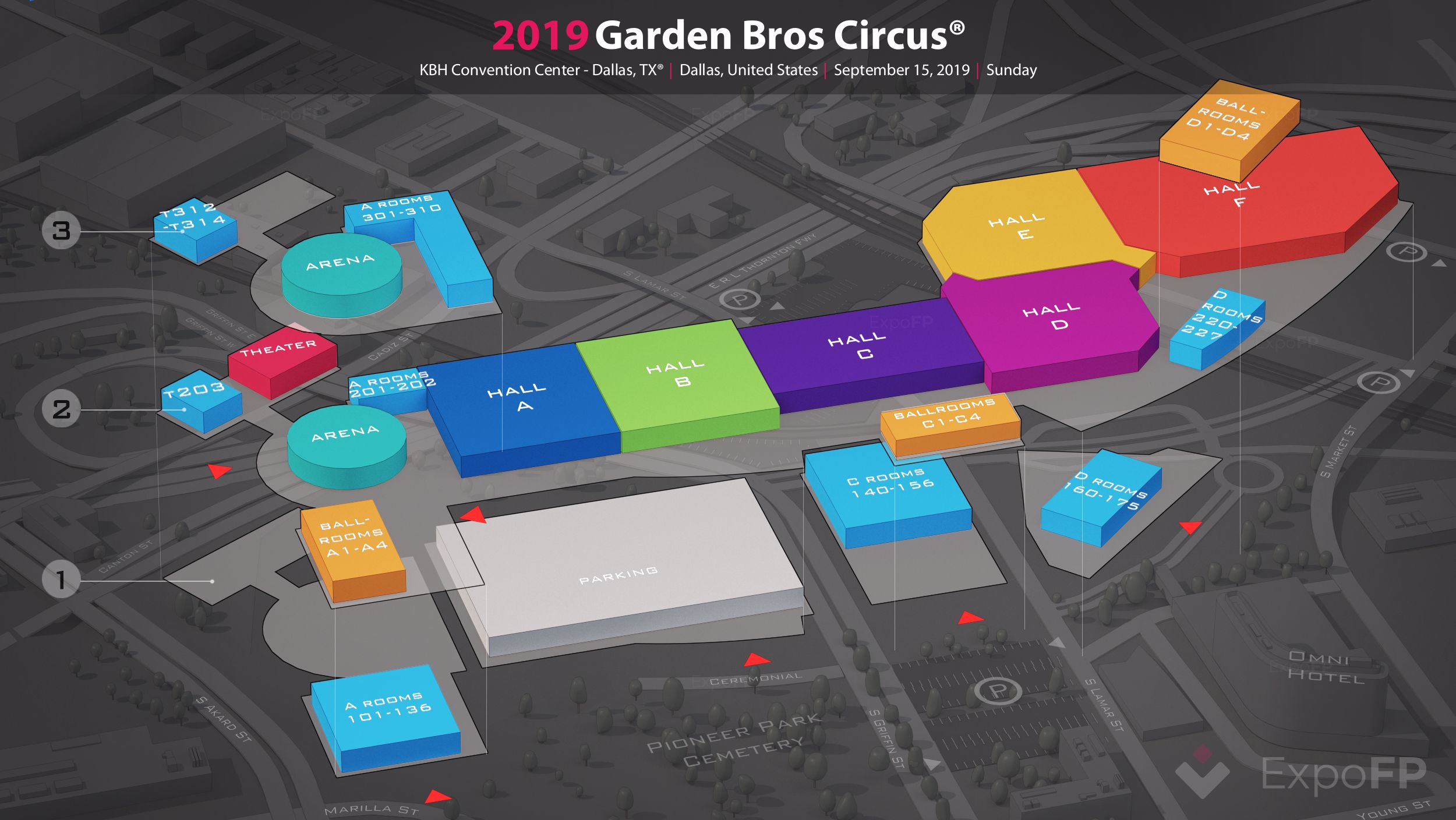 Garden Bros Circus 2019 In Kbh Convention Center Dallas Tx