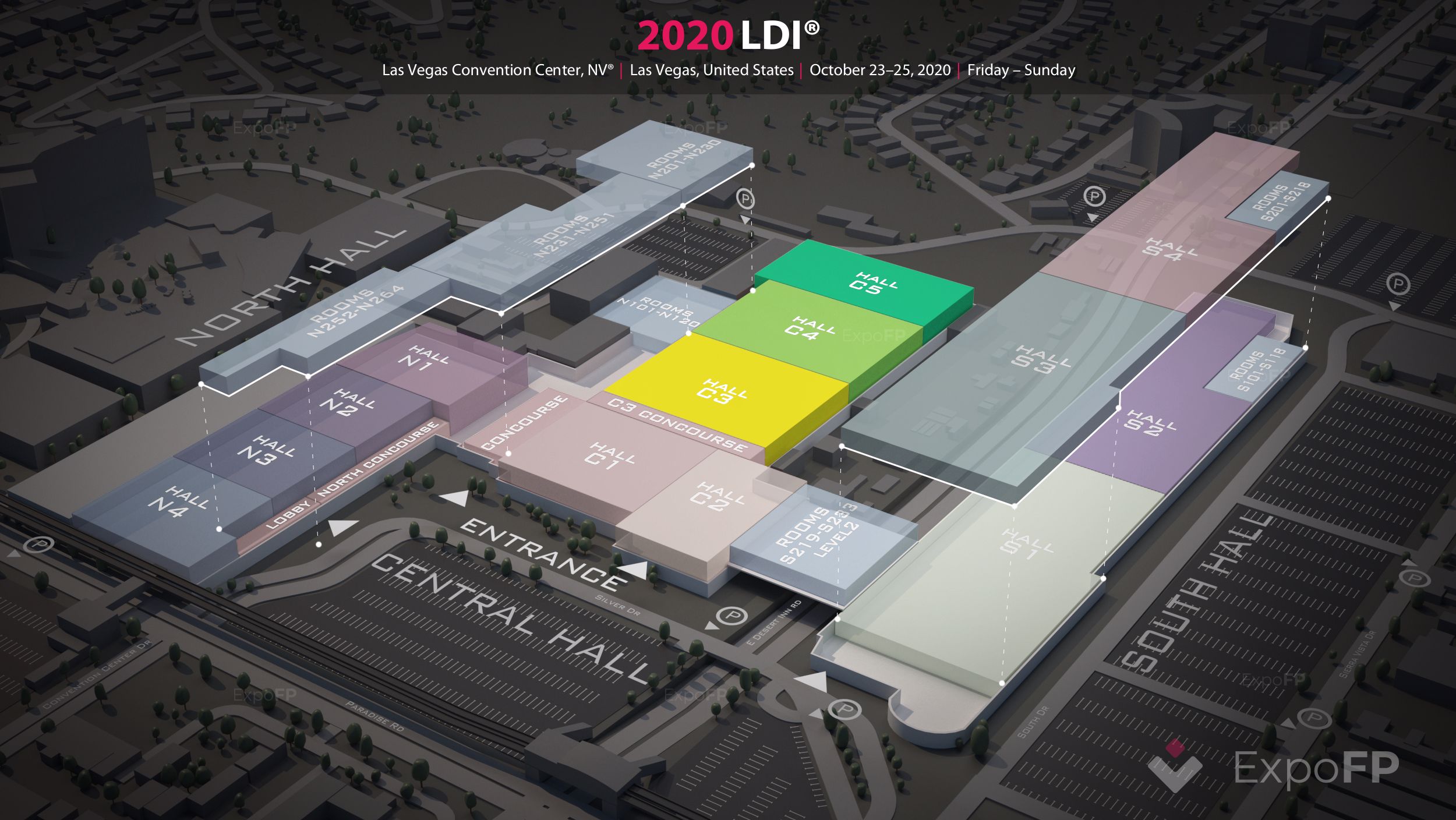 Ldi 2020 3d floor plan