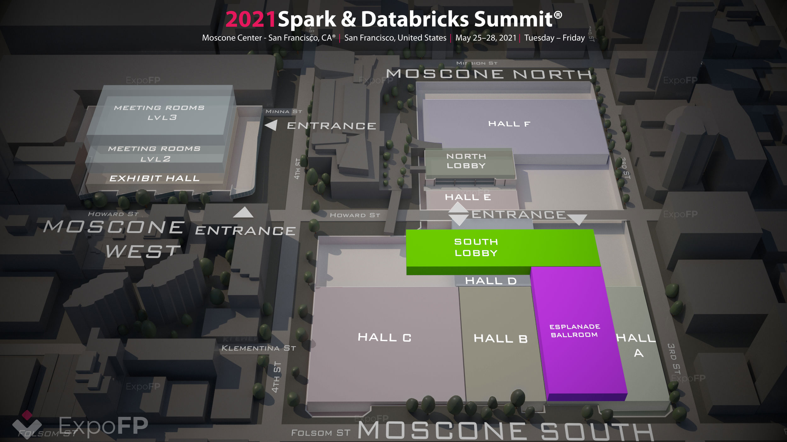 Spark & Databricks Summit 2021 in Moscone Center - San ...