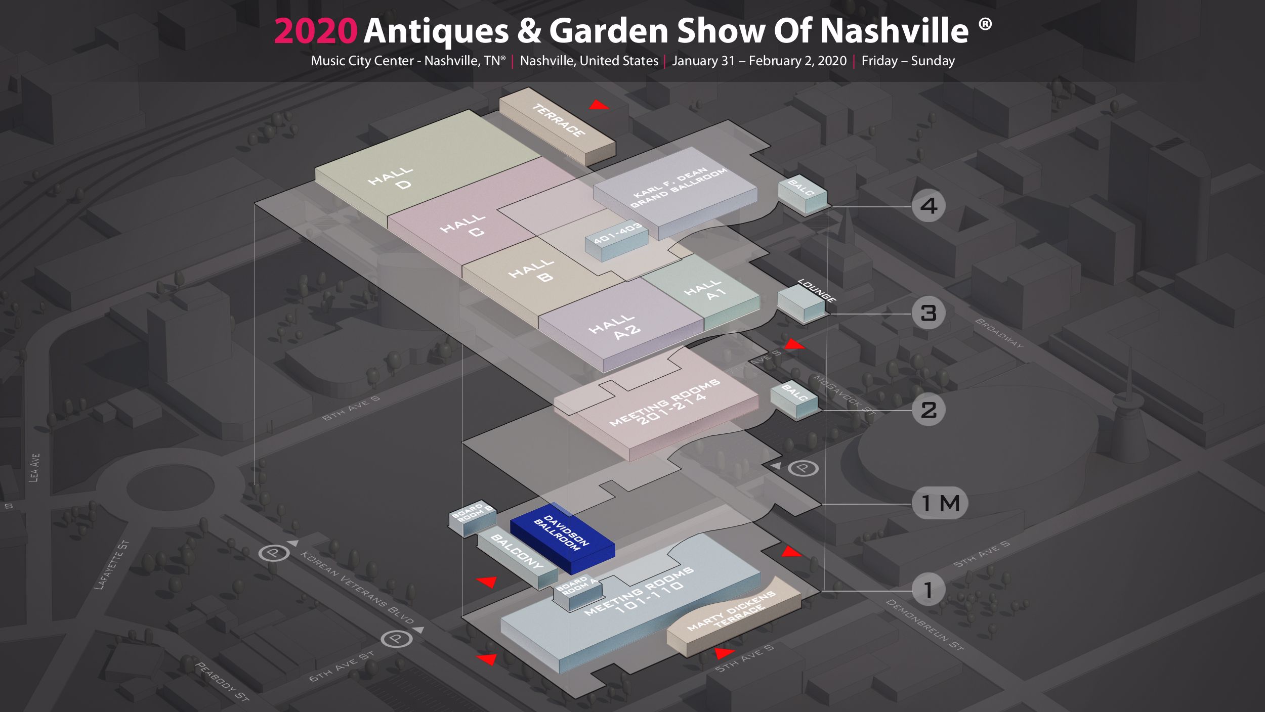 Antiques Garden Show Of Nashville 2020 In Music City Center