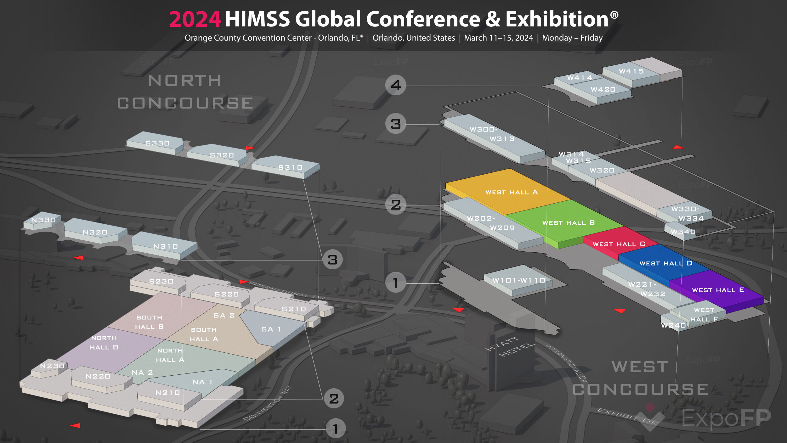 HIMSS Global Conference & Exhibition 2024 in Orange County Convention